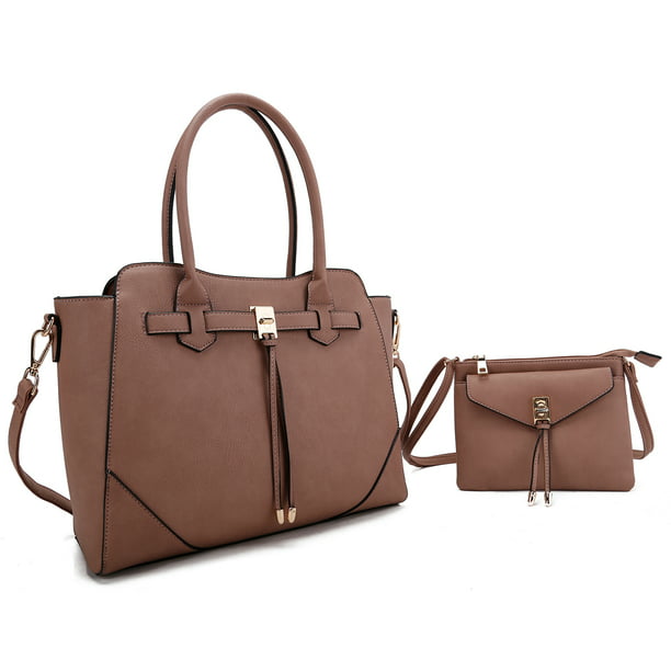 Women's PU Leather Handbag Bucket Crossbody Shoulder Bag Messenger LA